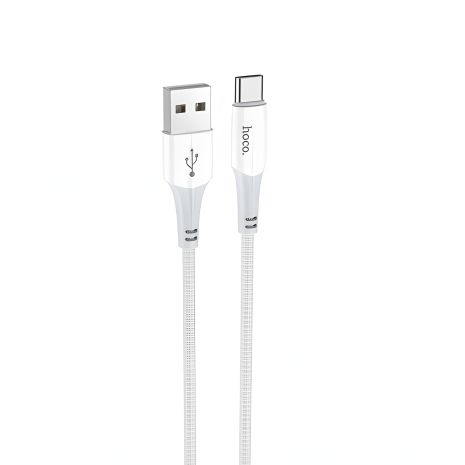 Белый кабель 1м Hoco X96 USB to Type-C PD 100Вт Белый кабель 1м Hoco X96 USB to Type-C PD 100Вт