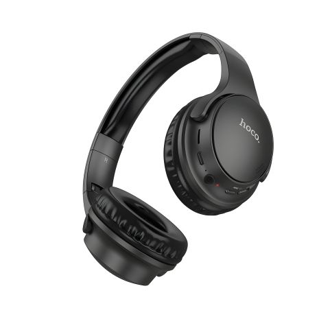 Накладные беспроводные наушники Hoco W40 |BT5.3, 7H, AUX/TF Card, Type-C| черные