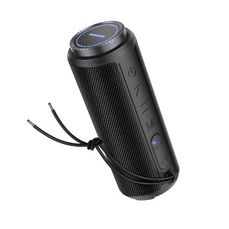 Чорна бездротова колонка Borofone BR22