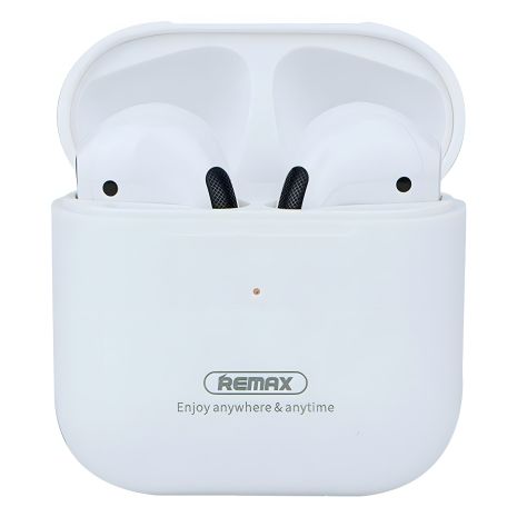 Біла Bluetooth стерео гарнітура Remax TWS-10i