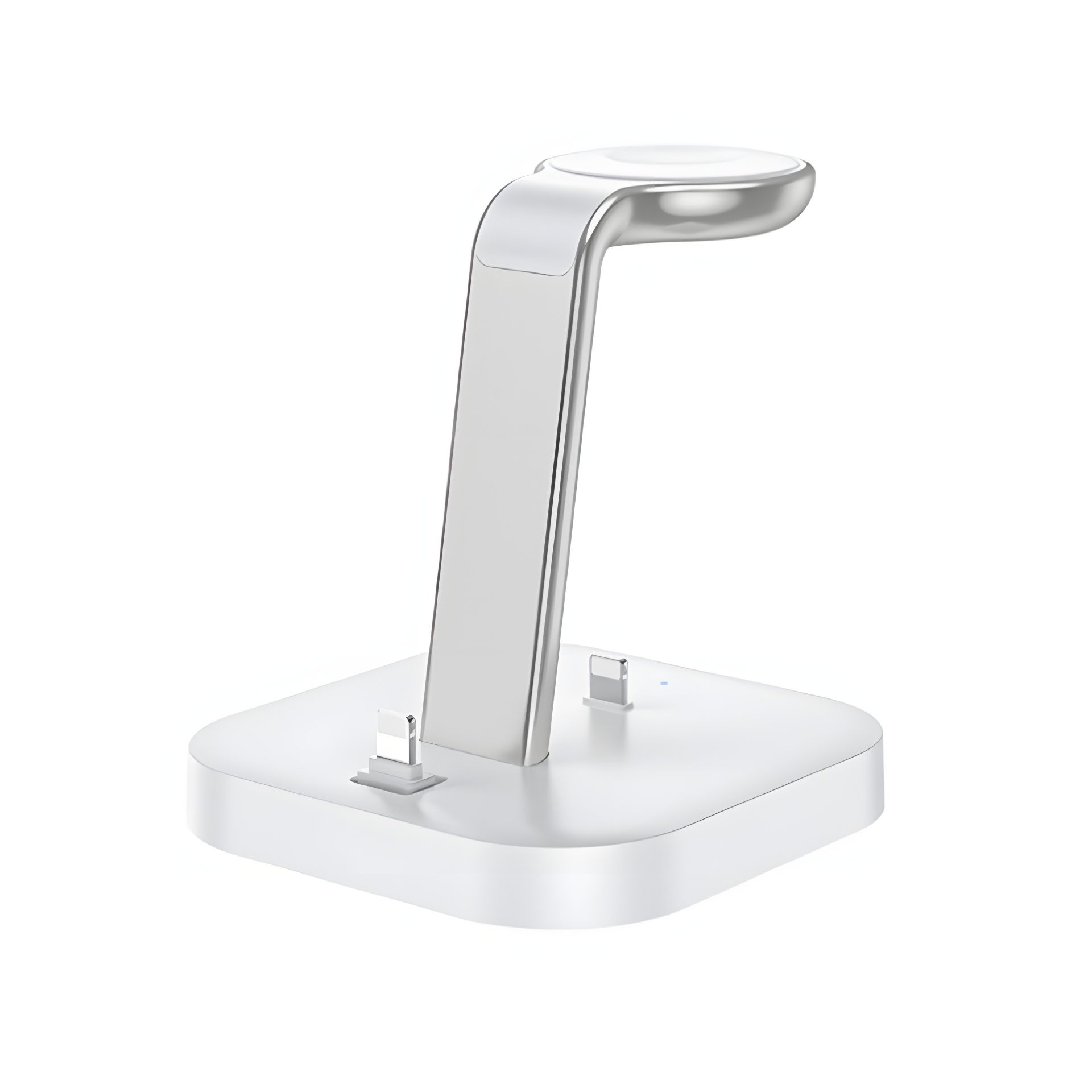 Зарядка беспроводная Hoco CW43 10W для Graceful 3-в-1 (MagSafe/AppleWatch) белая Зарядка беспроводная Hoco CW43 10W для Graceful 3-в-1 (MagSafe/AppleWatch) белая