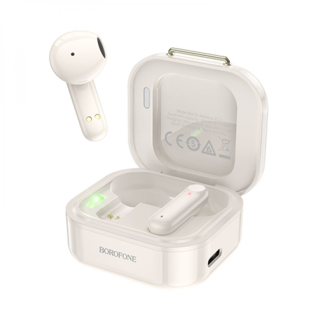 Bluetooth Стерео Гарнітура Borofone BW16 Білий