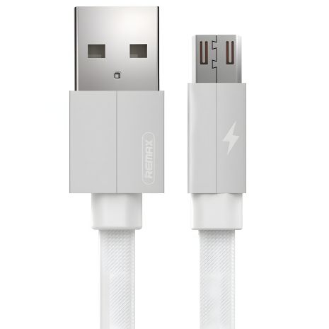 Remax RC-094m MicroUSB USB кабель, белый 1m
