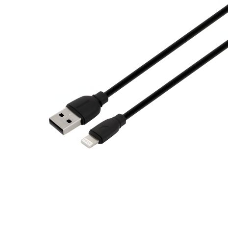 Кабель Remax RC-138i чорний USB до Lightning 1m