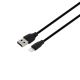 Кабель Remax RC-138i чорний USB до Lightning 1m