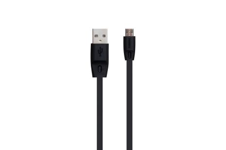 Кабель черный Remax RC-001m USB to MicroUSB 2м