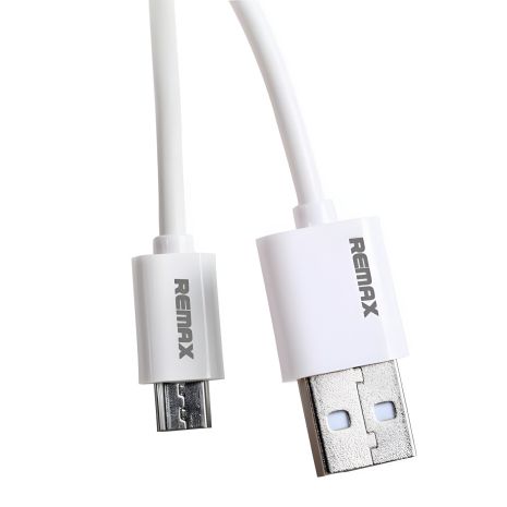 Remax RC-007m кабель USB to MicroUSB 1m білий