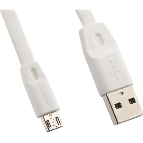 Кабель Remax RC-001m білий USB до MicroUSB 1m