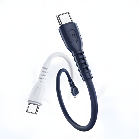 Кабель Remax RC-C022 синій Type-C до Lightning PD 0.3m