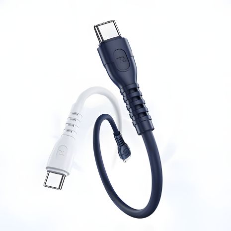 Кабель Remax RC-C022 синій Type-C до Lightning PD 0.3m