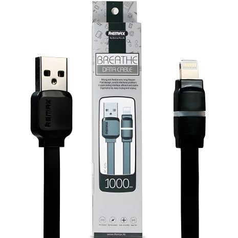 Remax RC-029i кабель USB to Lightning 1m чорний