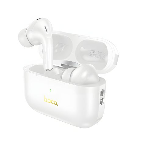 Hoco TWS EW56 бездротові навушники Bluetooth 5.1, з мікрофоном, вакуумні, білі Hoco TWS EW56 бездротові навушники Bluetooth 5.1, з мікрофоном, вакуумні, білі