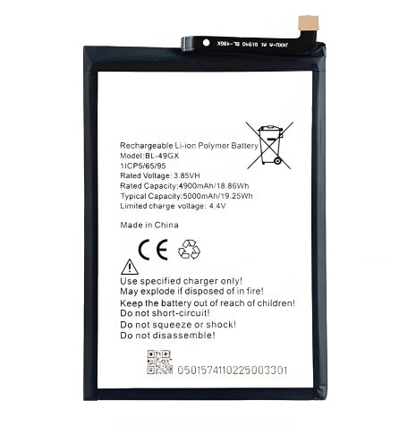 Акумулятор Infinix BL-49GX для Hot 11S 12 Pro 5000 mAh [Original PRC] 12 міс. гарантії