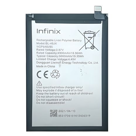 Аккумулятор Infinix BL-49JX Zero 5G, 5000 mAh [12 мес. гарантии, Original PRC]