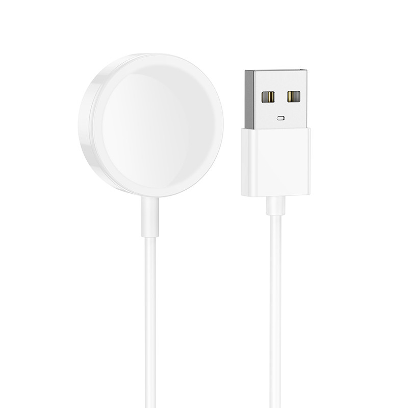 USB кабель для смарт годинника Hoco Y9 магнітний білий USB кабель для смарт годинника Hoco Y9 магнітний білий