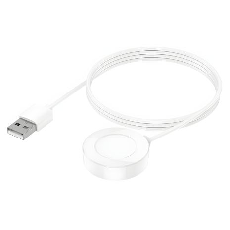 Зарядный кабель белого цвета для часов Hoco Y16 Зарядный кабель белого цвета для часов Hoco Y16