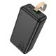 Hoco J87B Tacker Power Bank PD20W+QC3.0 30000 mAh Чорний