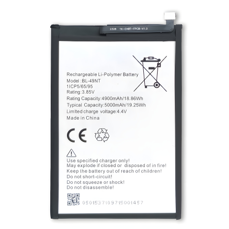 Акумулятор для Tecno BL-49NT Pop 7, Pop 7 Pro, Spark Go 2023 [Original PRC] 12 міс. гарантії