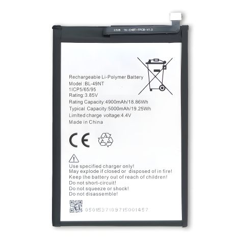 Акумулятор для Tecno BL-49NT Pop 7, Pop 7 Pro, Spark Go 2023 [Original PRC] 12 міс. гарантії