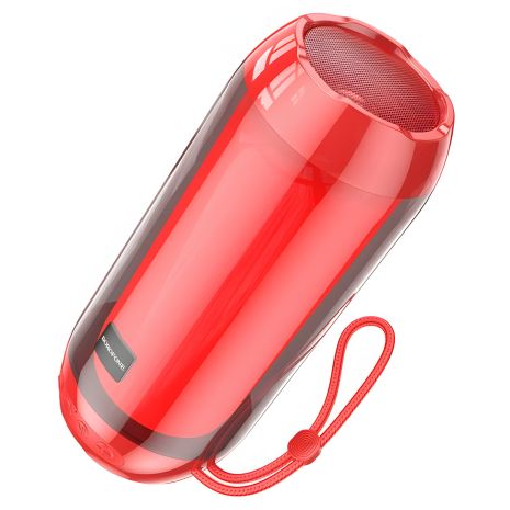 Колонка беспроводная со светомузыкой Borofone BR25 красная