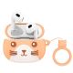 Hoco EW46 TWS Bluetooth Стерео Гарнітура BT5.3, 30/300mAh Khaki Cat Коричневий