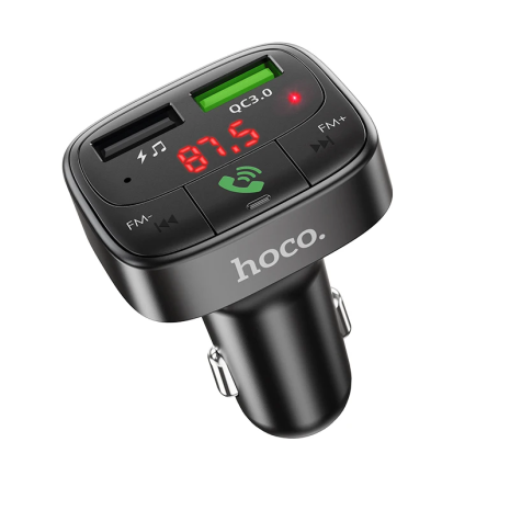 Модулятор Hoco E59 Promise QC3.0, BT5.0, Чорний