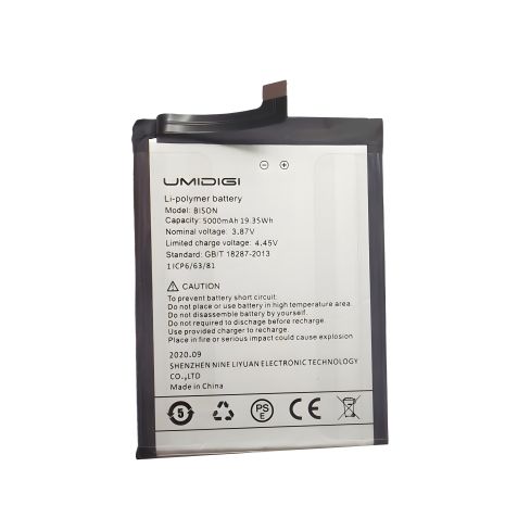Для Umidigi Bison / Bison Pro (5000 mAh) аккумулятор [Original PRC], гарантия 12 мес.
