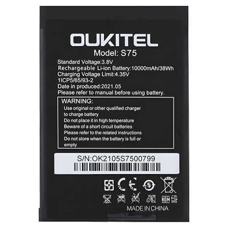 Батарея для Oukitel WP6/S75/10000 mAh [Original PRC] гарантія 12 місяців