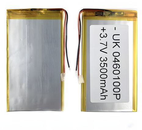 Универсальный аккумулятор 0460100Р 100 х 62 х 4 мм, 3500 mAh 3.7 V