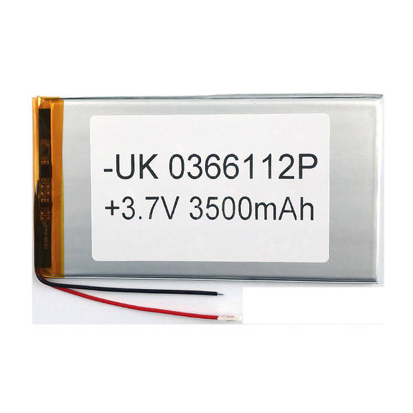 Аккумулятор универсальный 0366112P 116 x 63 x 3 3500 mAh 3,7 V, Аккумулятор универсальный 0366112P 116 x 63 x 3 3500 mAh 3,7 V,