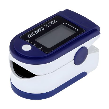 Пульсоксиметр LK88 портативный сине-белый