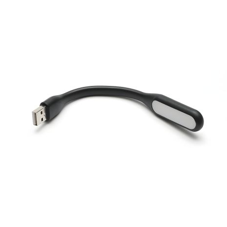 Гнучка USB LED лампочка 3W, холодне світло, чорна Гнучка USB LED лампочка 3W, холодне світло, чорна
