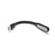 Гнучка USB LED лампочка 3W, холодне світло, чорна Гнучка USB LED лампочка 3W, холодне світло, чорна