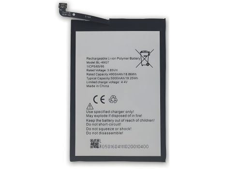 Батарея Tecno BL-49GT для Spark 9 Pro KH7N / Camon 19 Neo CH6i / Camon 18 CH6N / Camon 17 CG6N / Camon 17P CG7N [Original PRC] (12 мес. гарантии)