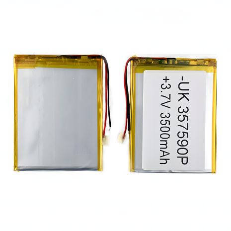 Унiверсальний акумулятор 357590P 93 х 70 х 3 мм, 3500 mAh 3.7 V