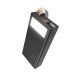 Повербанк Ridea Phoenix20 RP-D20L 10W цифровой дисплей + лампа 20000 mAh Черный