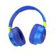 Гарнітура Hoco Bluetooth W43 | BT5.3, AUX / TF, 25h, Touch Control | Стерео Синій Гарнітура Hoco Bluetooth W43 | BT5.3, AUX / TF, 25h, Touch Control | Стерео Синій