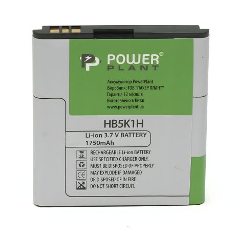 PowerPlant Акумулятор для Huawei U8650, Ascend Y200, M865, T8500 та ін. (HB5K1H) 1750mAh