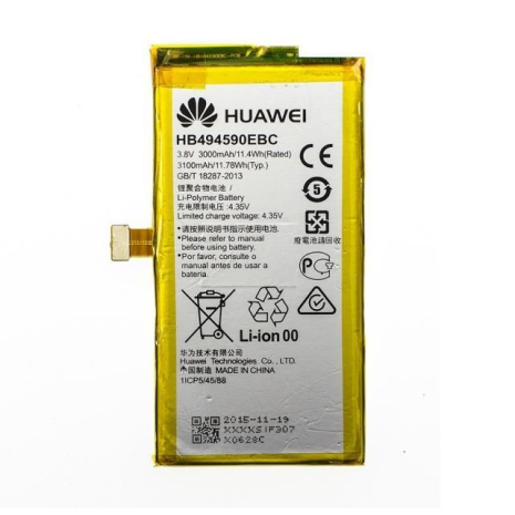 Акумуляторна батарея Huawei Honor 7 (PLK-L01), HB494590EBC [Original PRC] 12 міс. гарантії