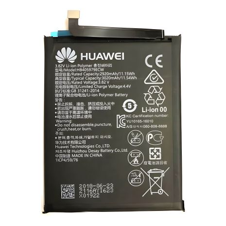 Аккумулятор для Honor 8A / 8A Pro / 8A Prime / Play 8A (JAT-LX1, JAT-AL00, JAT-TL00, JAT-L09, JAT-L29) Huawei HB405979ECW 3020 mAh, 12 месяцев гарантии [Original PRC]