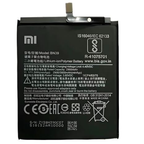 Xiaomi Mi Play акумулятор (BN39) [Original] 12 міс. гарантії