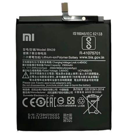 Xiaomi Mi Play акумулятор (BN39) [Original] 12 міс. гарантії