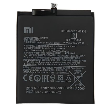 Акумулятор для Xiaomi Mi 9 SE (BM3M) [Original] 12 міс. гарантії