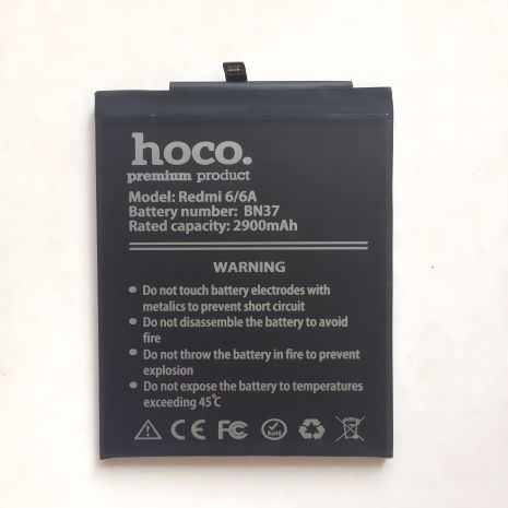 Акумулятор Hoco для Xiaomi BN37/Redmi 6/6A/6 Pro, 3000 mAh