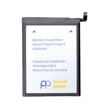 Акумулятор PowerPlant Xiaomi Redmi Note 9 (BN54) 5020mAh-мастер Акумулятор PowerPlant Xiaomi Redmi Note 9 (BN54) 5020mAh-мастер