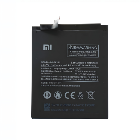Акумулятор BN31 Xiaomi - Mi A1/Mi 5X/Redmi Note 5A/Redmi Note 5A Pro [Original PRC] 12 міс. гарантії