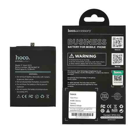Аккумулятор Hoco для Huawei P Smart 2019 HB396286ECW / HB396285ECW