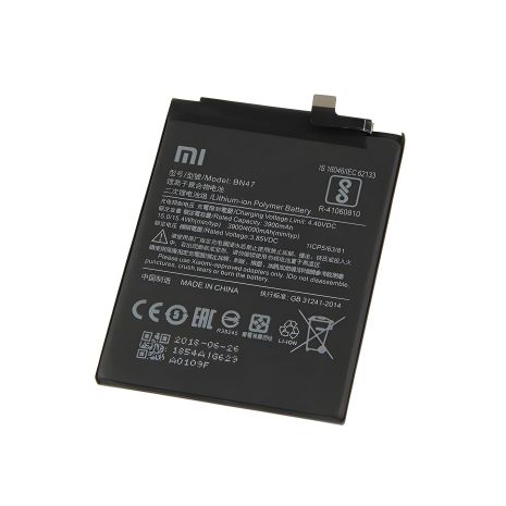 Акумулятор Xiaomi BN47 (Redmi 6 Pro/Mi A2 Lite) 3900mAh [Original PRC] з гарантією на 12 міс.