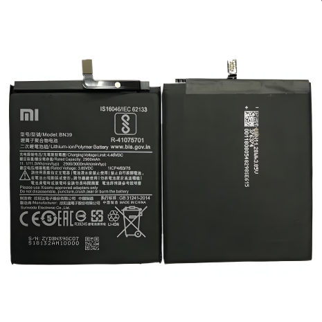 Оригінальний акумулятор Xiaomi BN39 для Mi Play (M1901F9E) 3000 mAh з 12 міс. гарантією Оригінальний акумулятор Xiaomi BN39 для Mi Play (M1901F9E) 3000 mAh з 12 міс. гарантією