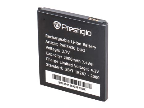 Акумулятор Prestigio PSP3502DUO/PAP3502 PSP3502 2000 mAh [Original PRC] 12 міс. гарантії
